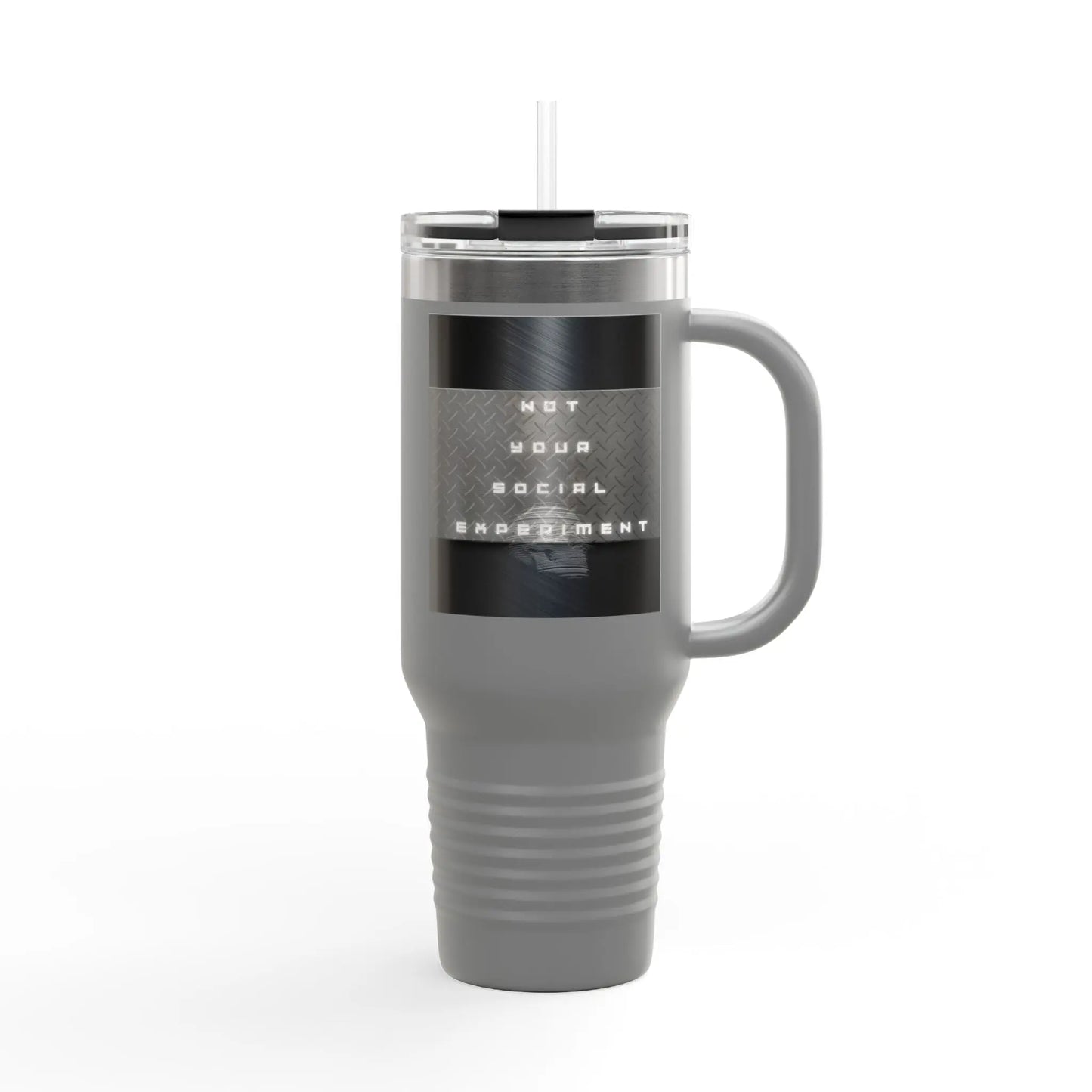 40oz Insulated Travel Mug & On-the-Go Adventures - STAY METAL - ©onfabula21