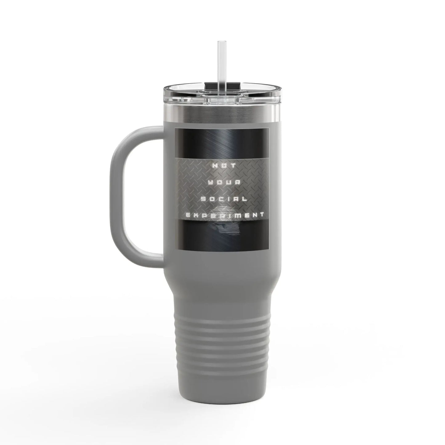 40oz Insulated Travel Mug & On-the-Go Adventures - STAY METAL - ©onfabula21